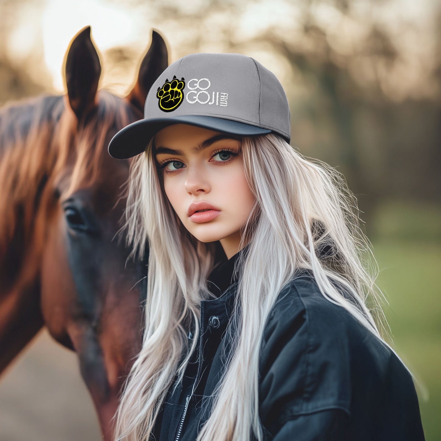 ORIGINAL SNAPBACK GRAU/SCHWARZ